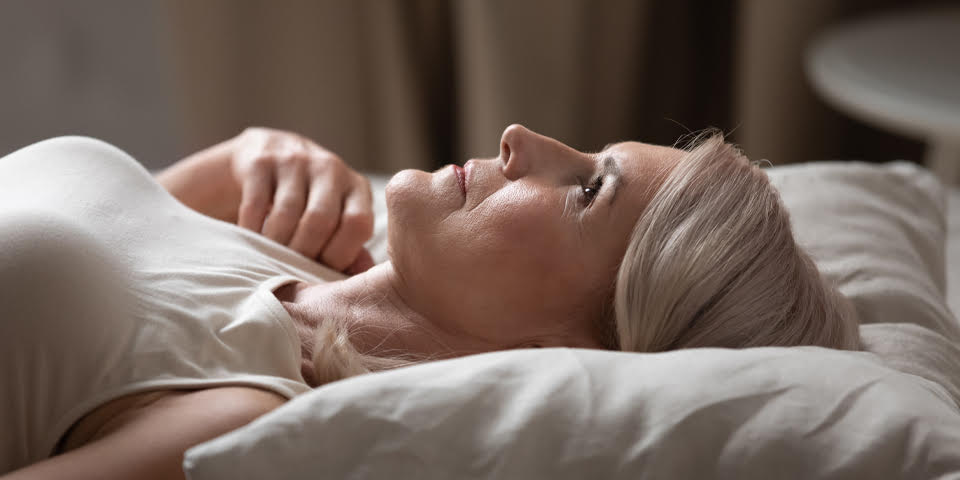 Sleep problems caused by perimenopause and menopause